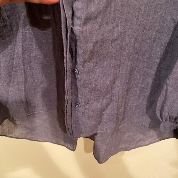 French Connection Betsey draped scoop neck popover oversized S - Picture 10 of 11